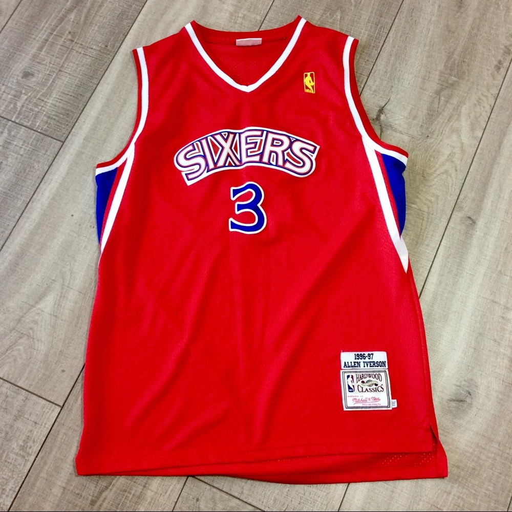 Mitchell & Ness NBA 76ers Iverson Jersey XXL